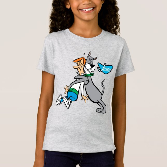 The Jetsons | George & Astro Hug T-Shirt (Front)