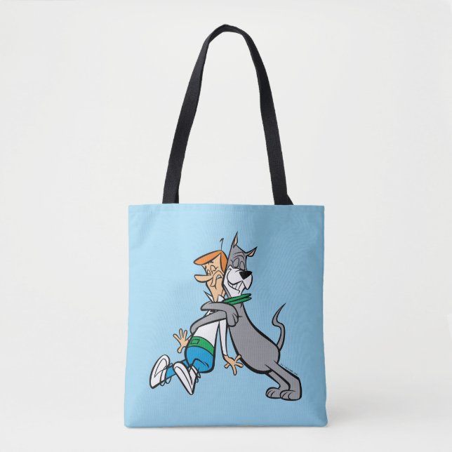 The Jetsons | George & Astro Hug Tote Bag (Front)
