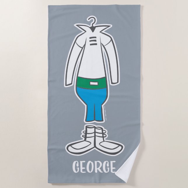 The Jetsons | George's Suit Beach Towel (Front)
