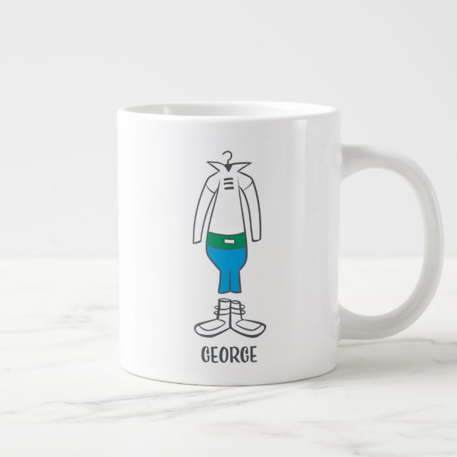 The Jetsons | George's Suit Large Coffee Mug (Right)