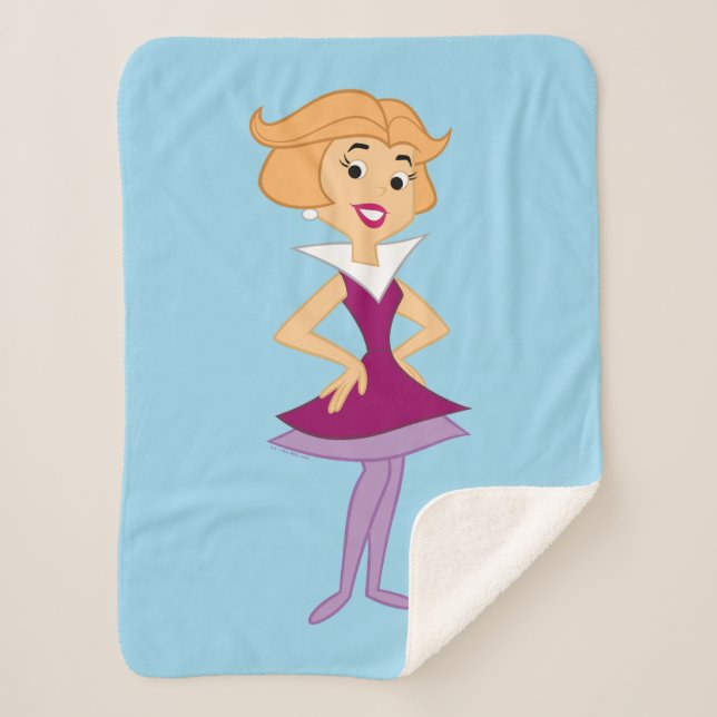 The Jetsons | Jane His Wife Sherpa Blanket (Front)