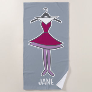 The Jetsons   Jane's Dress Beach Towel