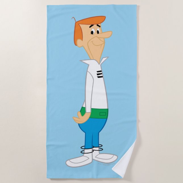 The Jetsons | Meet George Jetson Beach Towel (Front)
