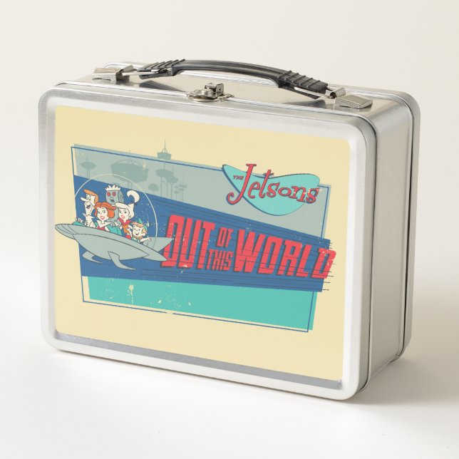 The Jetsons | Out of this World Metal Lunch Box (Front)