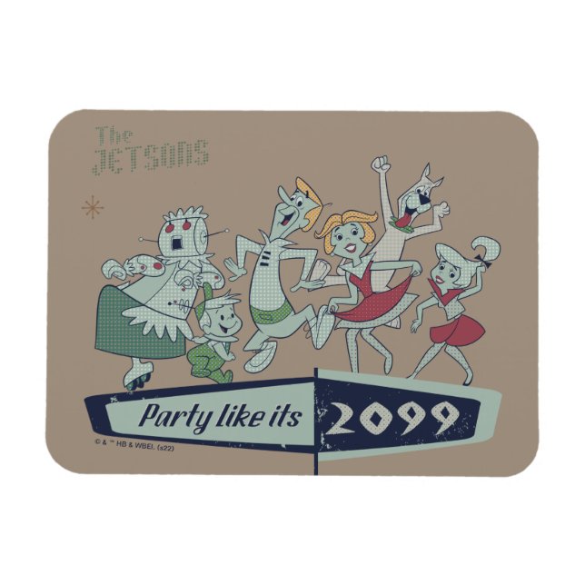 The Jetsons | Party Like It's 2099 Magnet (Horizontal)