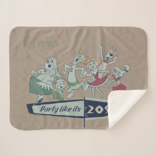The Jetsons   Party Like It's 2099 Sherpa Blanket