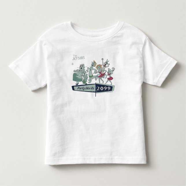 The Jetsons | Party Like It's 2099 Toddler T-Shirt (Front)