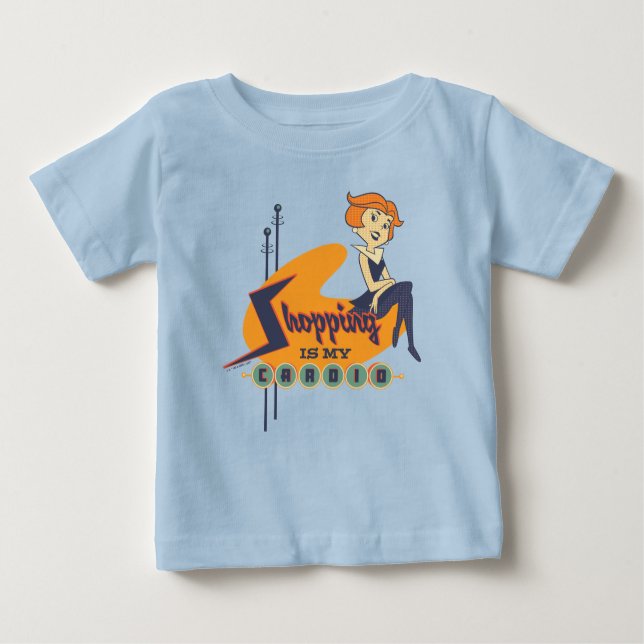 The Jetsons | Shopping is My Therapy Baby T-Shirt (Front)