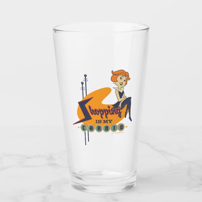 The Jetsons | Shopping is My Therapy Glass (Front)