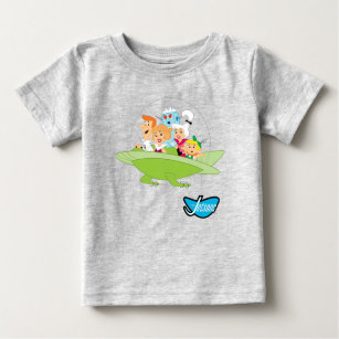 The Jetsons   The Family Flying Car Baby T-Shirt
