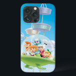 The Jetsons | The Family Flying Car iPhone 13 Pro Case<br><div class="desc">This design from the Hanna Barbera cartoon series The Jetsons features the family travelling in their flying car.</div>