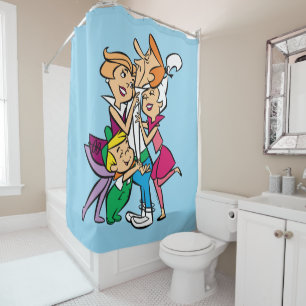 The Jetsons   The Family Shower Curtain