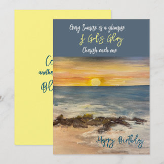 The Jetty Birthday Notecard