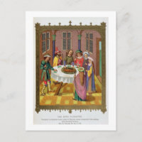 The Jews' Passover, facsimile of a 15th century mi