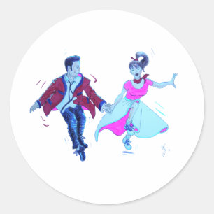 The Jivers! Classic Round Sticker