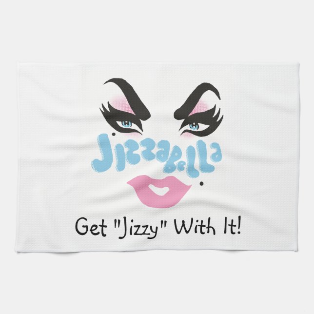 The "Jizzy" Rag! Tea Towel (Horizontal)