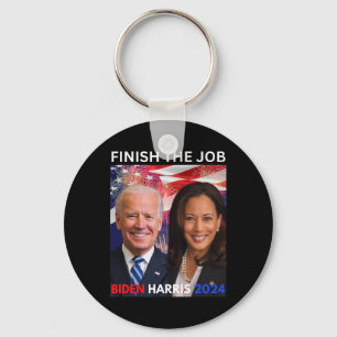 The Job-biden Harris 2024 Political Tee Democrats  Key Ring