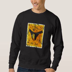 The Jock Lotery Card Sarcastic The Jock Traps  Gra Sweatshirt