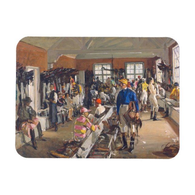The Jockeys' Dressing Room at Ascot Racecourse Magnet (Horizontal)