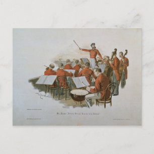 The Johann Strauss Orchestra at a Court Ball Postcard