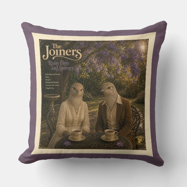 The Joiners Album: a Parody Cushion (Front)