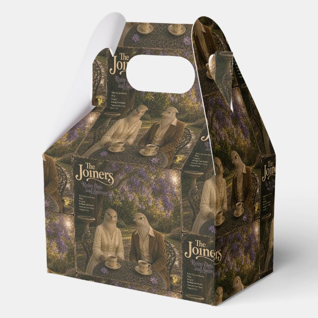 The Joiners Album: a Parody Favour Box (Back)