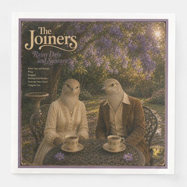 The Joiners Album: a Parody Napkin (Front)