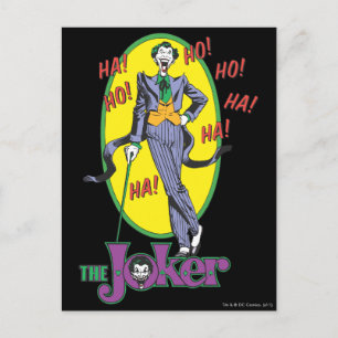 The Joker Cackles 2 Postcard