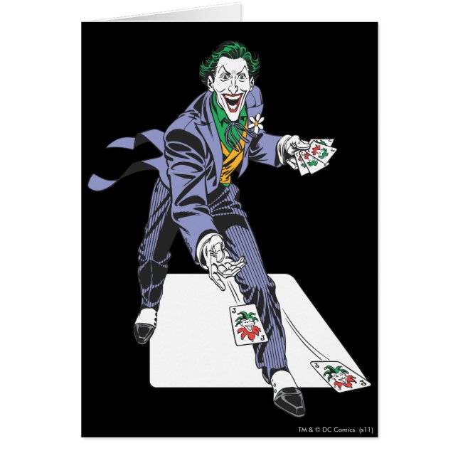 The Joker Casts Cards (Front)