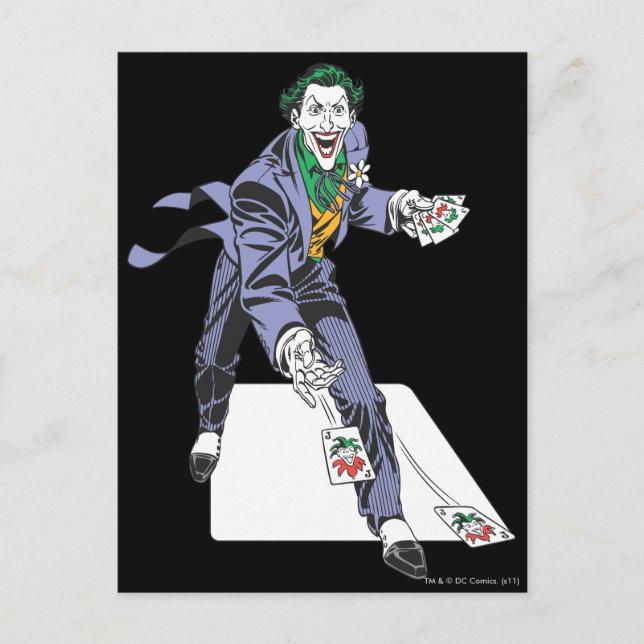 The Joker Casts Cards (Front)