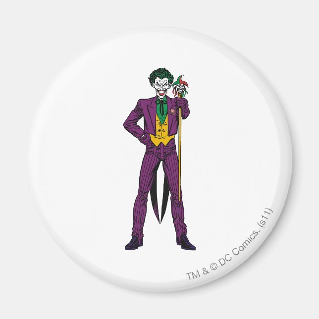 The Joker Classic Stance Magnet (Front)