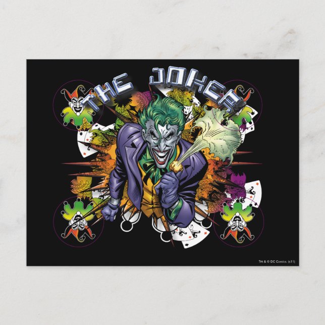 The Joker - Explosion Postcard (Front)