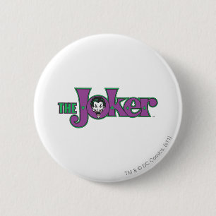 The Joker Logo 6 Cm Round Badge