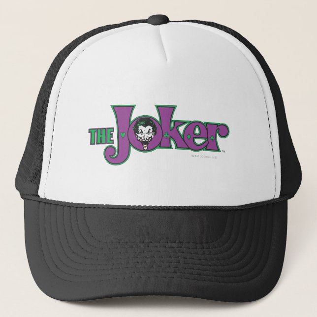 The Joker Logo Trucker Hat (Front)