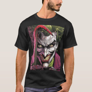  The Joker – Madness Unleashed Comic Art T-Shirt
