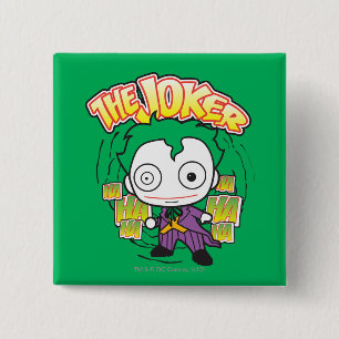 The Joker - Mini 15 Cm Square Badge
