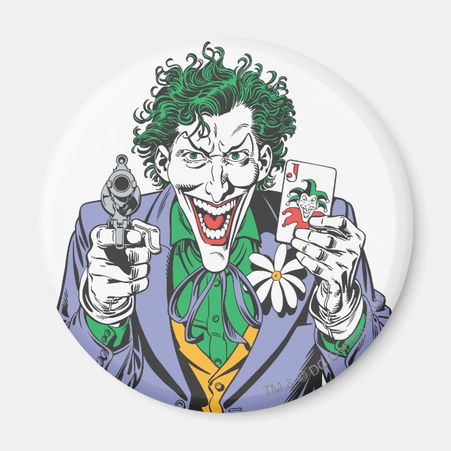 The Joker Points Gun Magnet (Front)