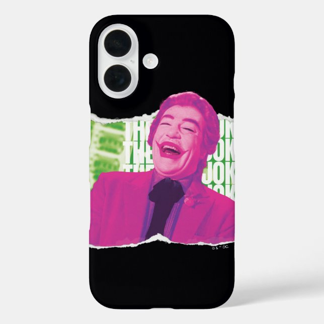 The Joker Scrapbook Laugh Case-Mate iPhone Case (Back)