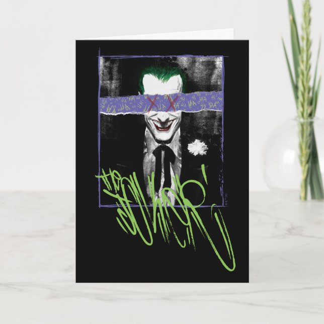 The Joker Scrapbook Photograph Card (Front)