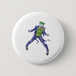 The Joker Yells 6 Cm Round Badge