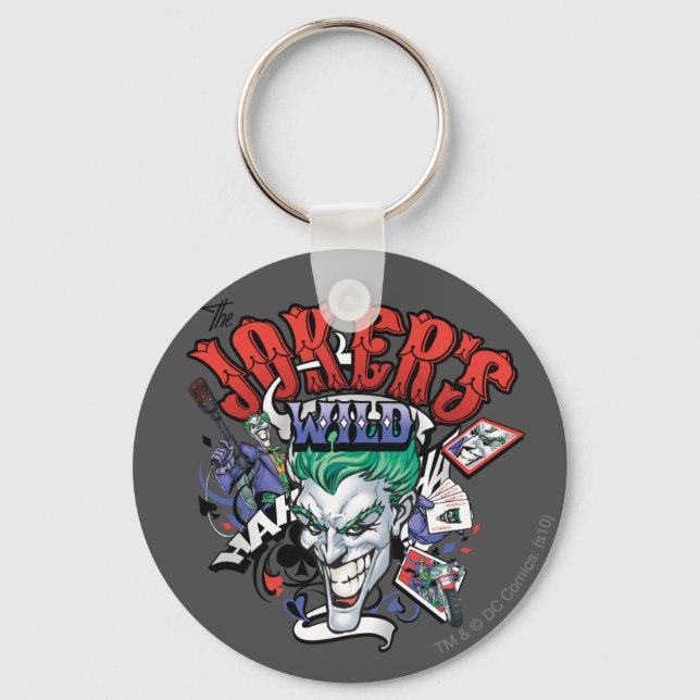 The Joker's Wild Key Ring (Front)