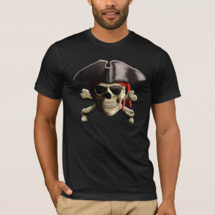 The Jolly Roger Pirate Skull T-Shirt