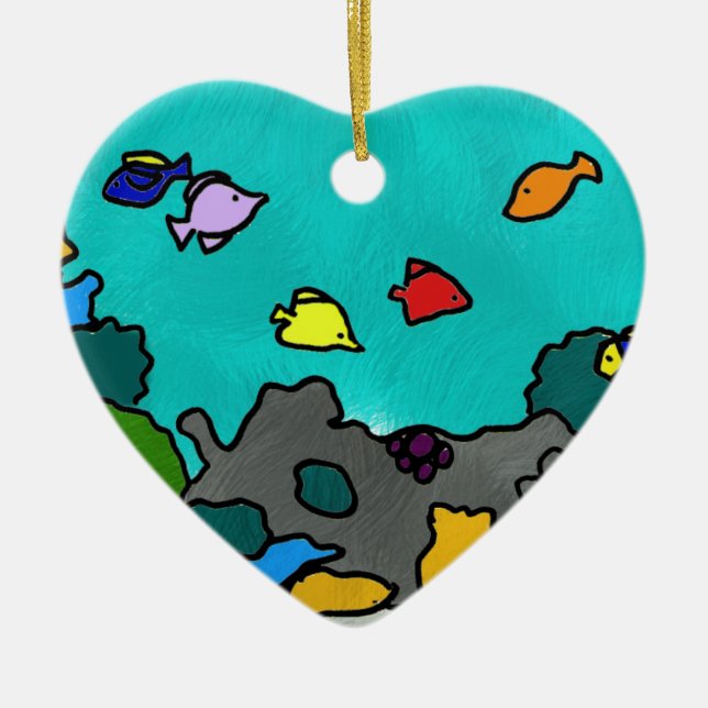 The Jones' Ceramic Tree Decoration (Front)