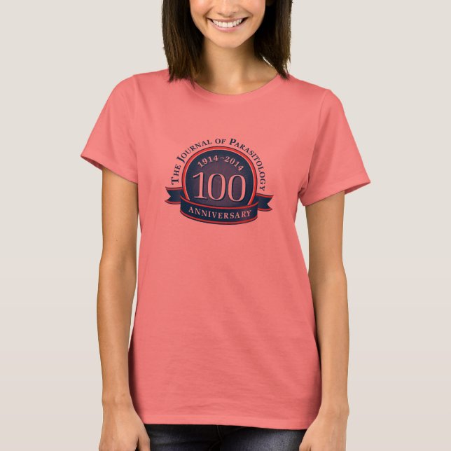 The Journal of Parasitology 100th Anniversary T-Shirt (Front)