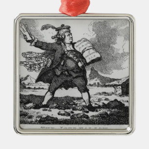 The Journalist Metal Tree Decoration