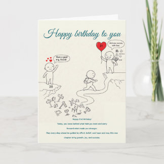 The Journey Continues,birthday Card