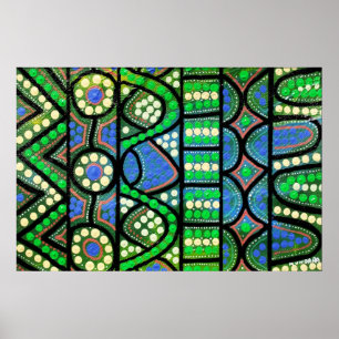 The Journey Green Poster