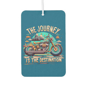 The Journey Is the Destination: Vintage Motorcycle Car Air Freshener