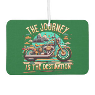 The Journey Is the Destination: Vintage Motorcycle Car Air Freshener