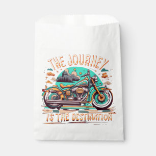 The Journey Is the Destination: Vintage Motorcycle Favour Bags